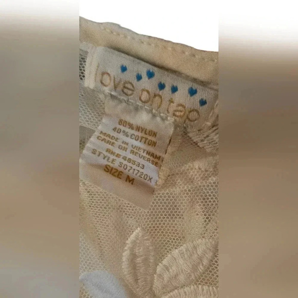 Love on Tap - Embroidered Floral Sheer Tank - Picture 4 of 5